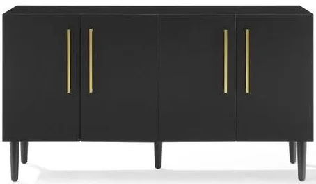 Crosley Furniture® Everett Matte Black Sideboard
