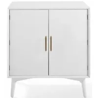 Crosley Furniture® Landon White Bar Cabinet