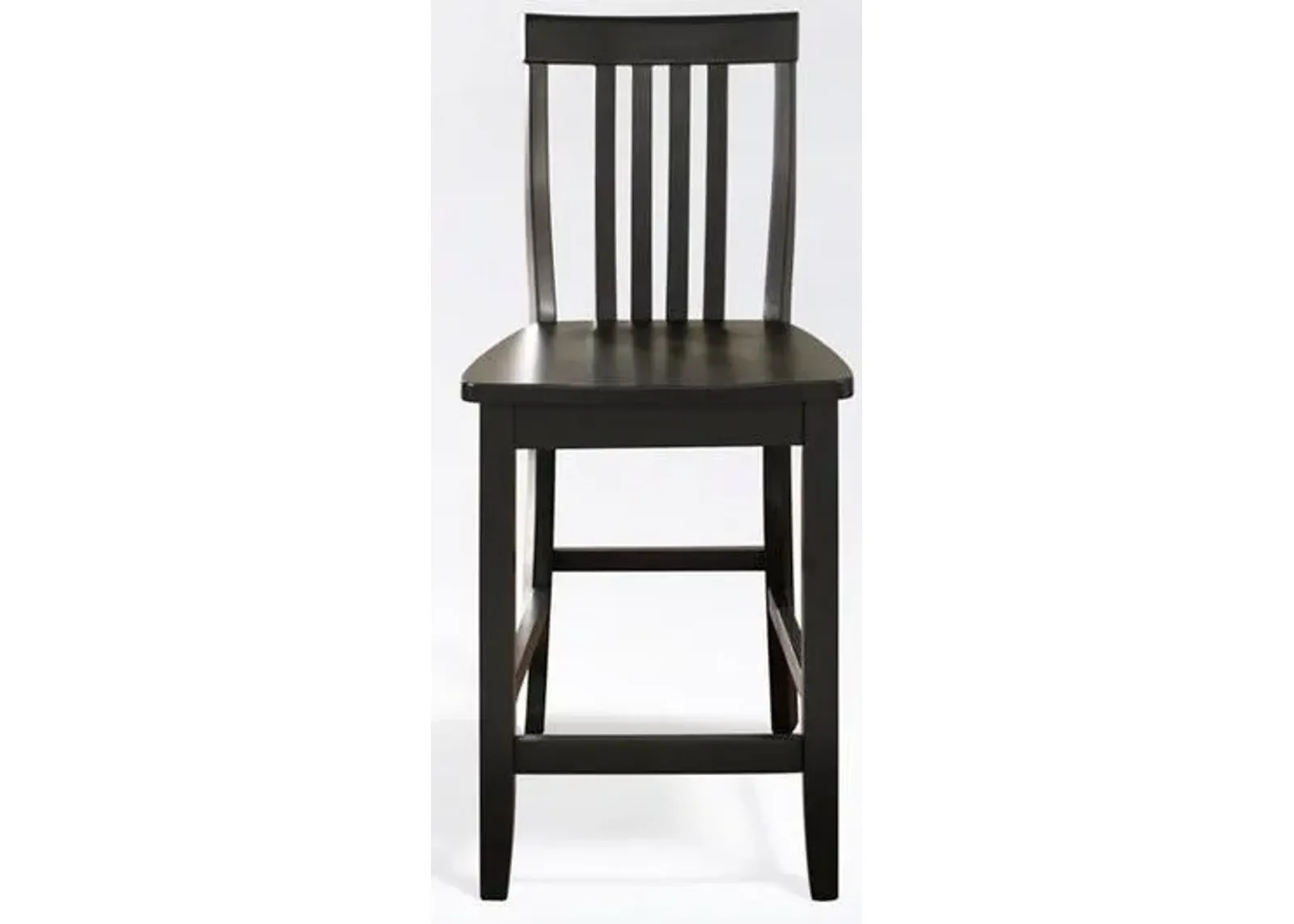 Crosley Furniture® School House 2-Piece Black Counter Stool Set