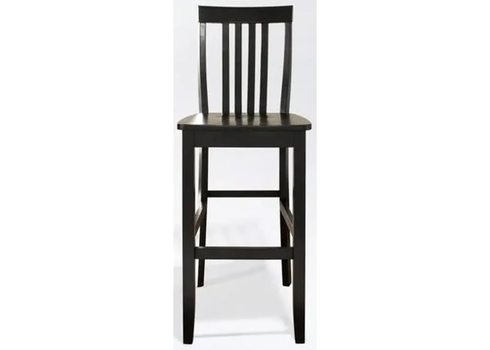 Crosley Furniture® School House 2-Piece Black Bar Stool Set