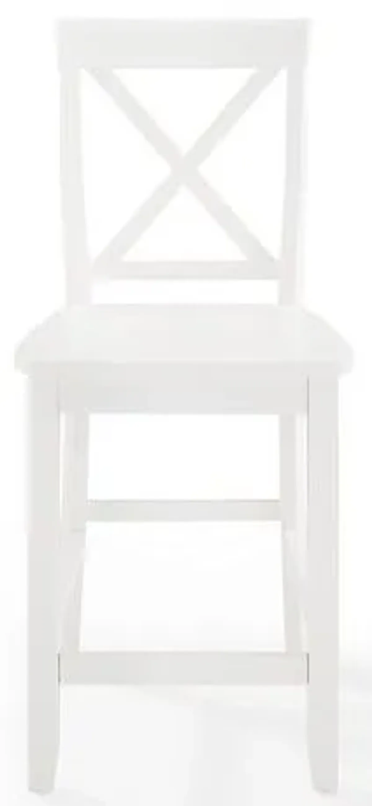 Crosley Furniture® X-Back 2-Piece White Counter Stool Set