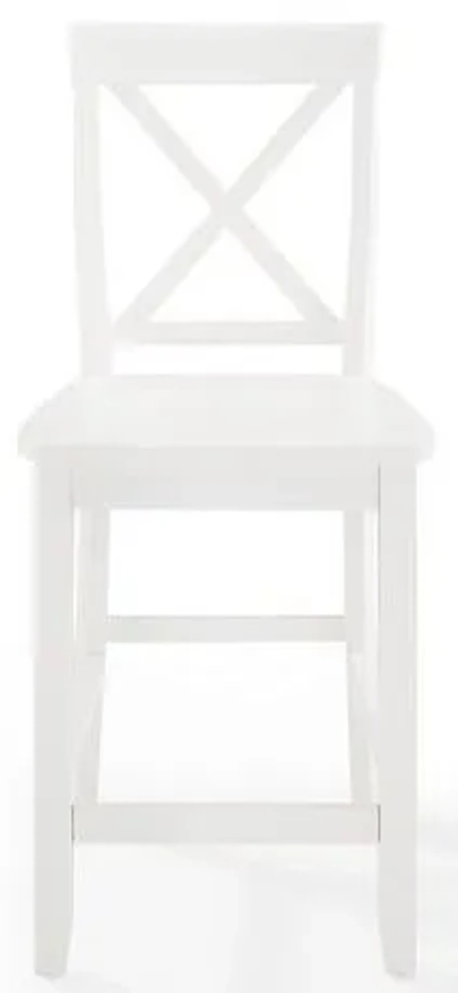 Crosley Furniture® X-Back 2-Piece White Counter Stool Set