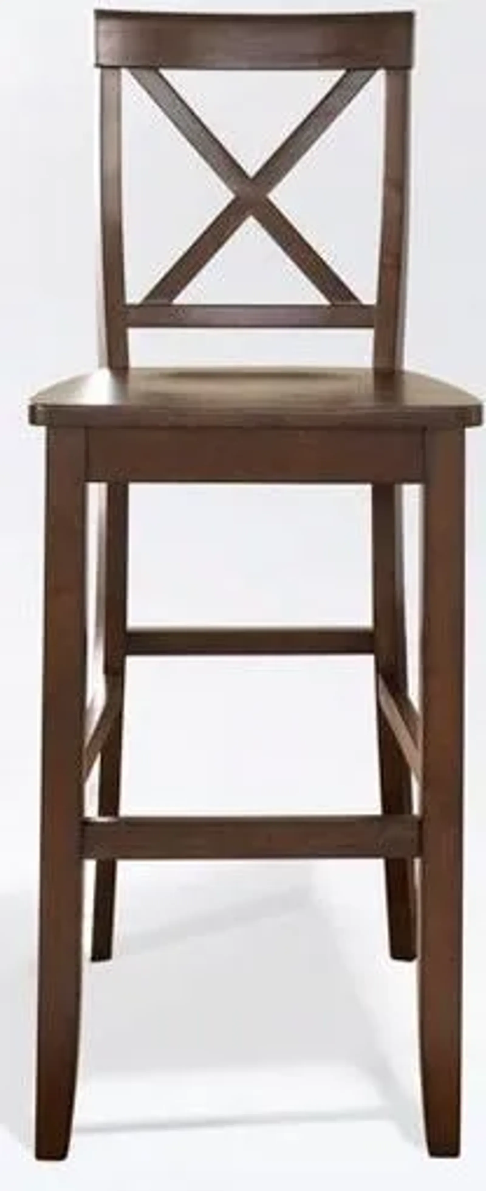 Crosley Furniture® X-Back 2-Piece Mahogany Bar Stool Set