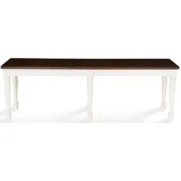 Crosley Furniture® Shelby Distressed White Dining Bench