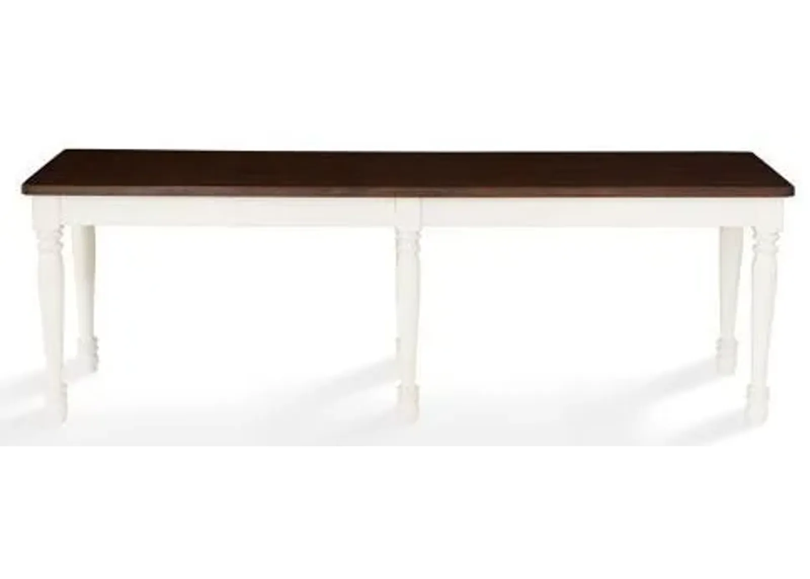 Crosley Furniture® Shelby Distressed White Dining Bench