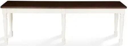 Crosley Furniture® Shelby Distressed White Dining Bench