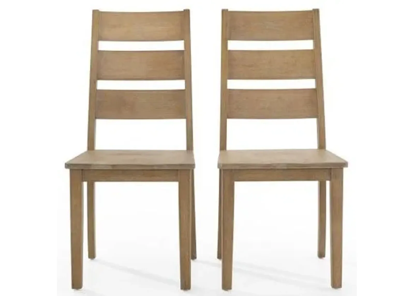 Crosley Furniture® Joanna 2-Piece Rustic Brown Dining Chairs