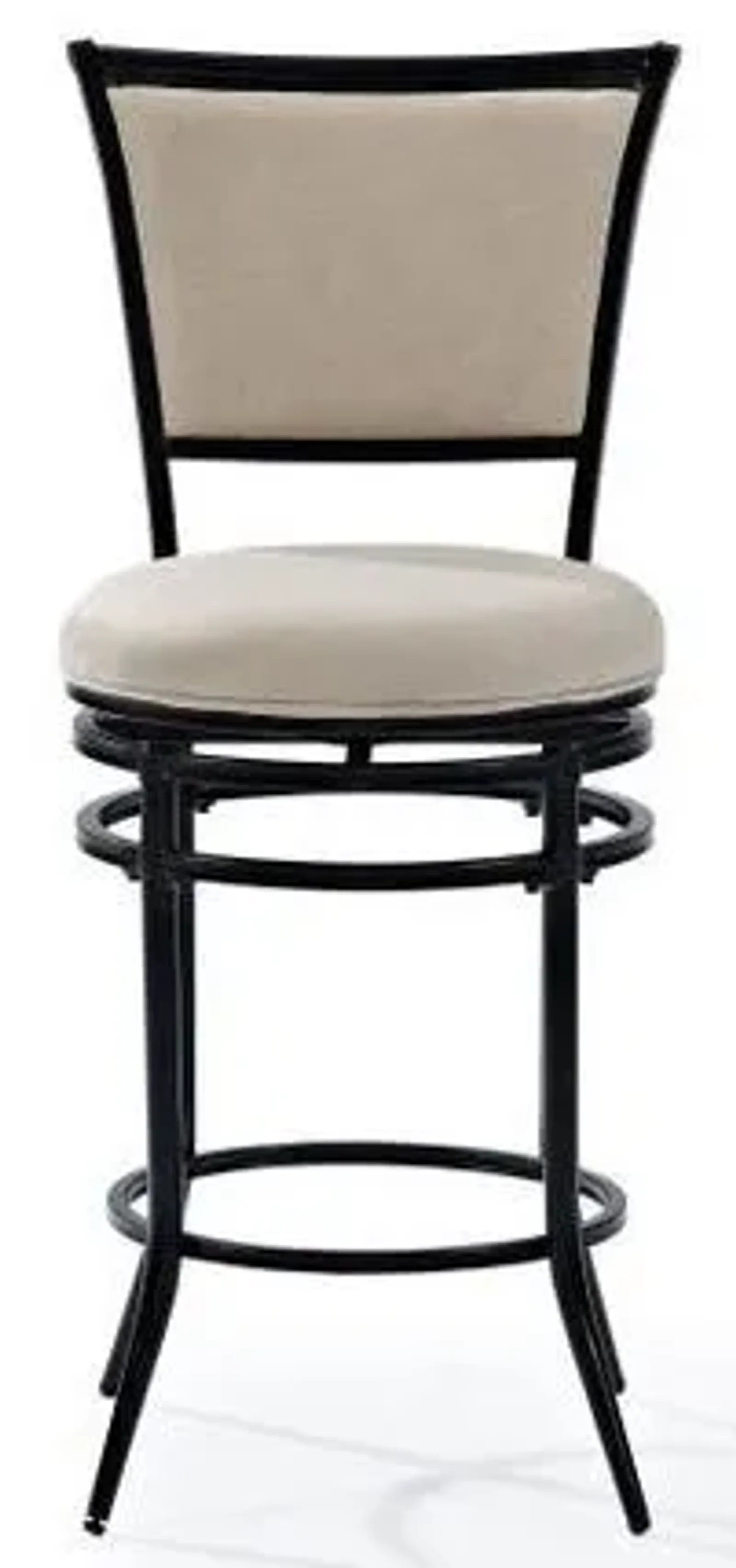 Crosley Furniture® Rachel Black/Beige Counter Stool