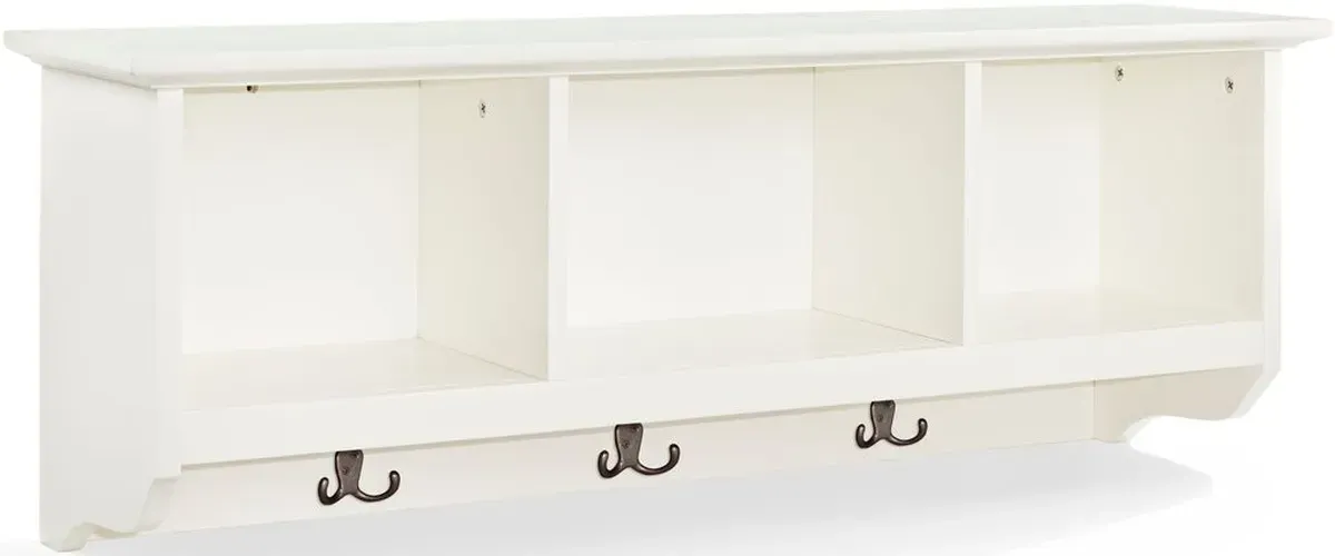 Crosley Furniture® Brennan White Storage Shelf