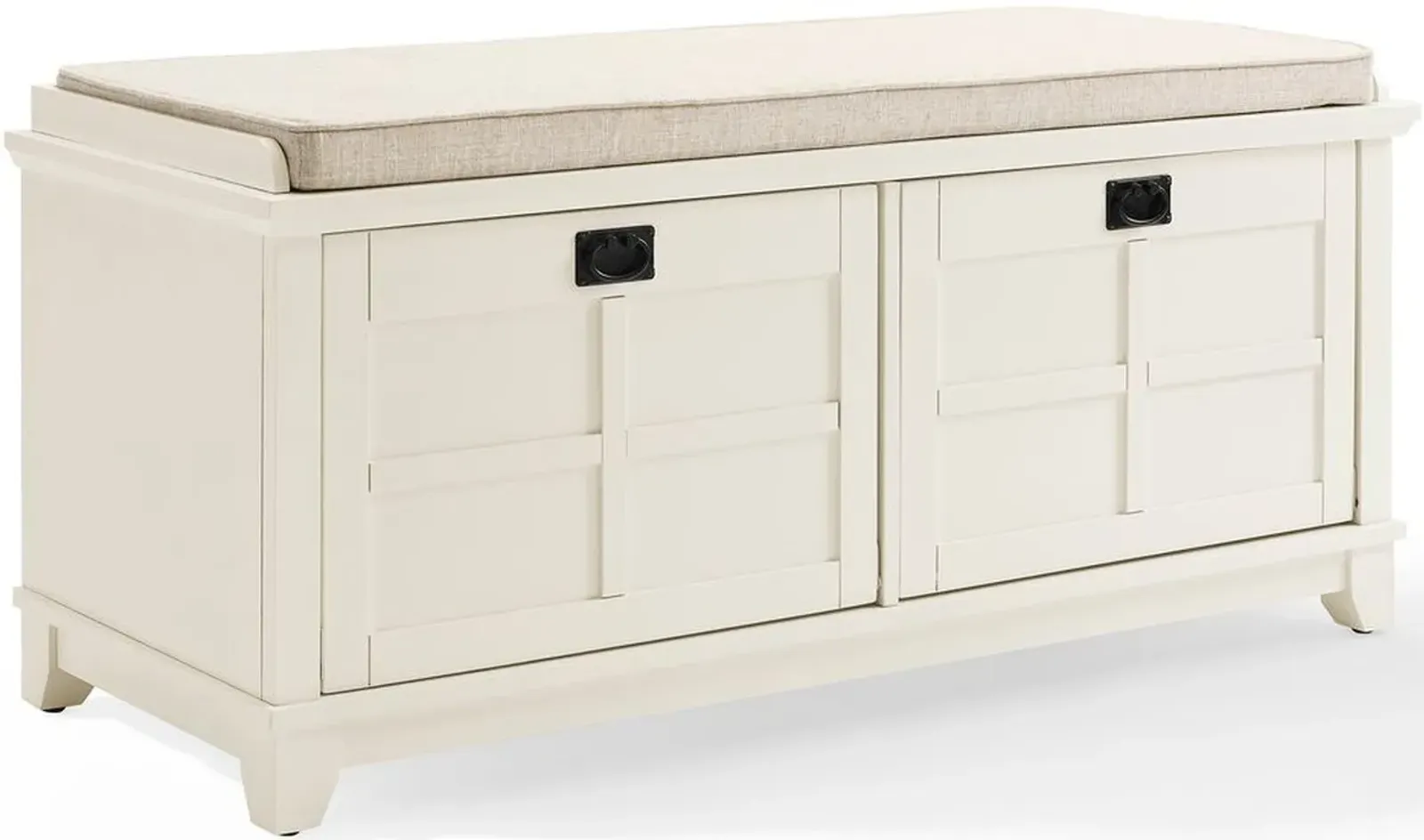 Crosley Furniture® Adler White Entryway Bench