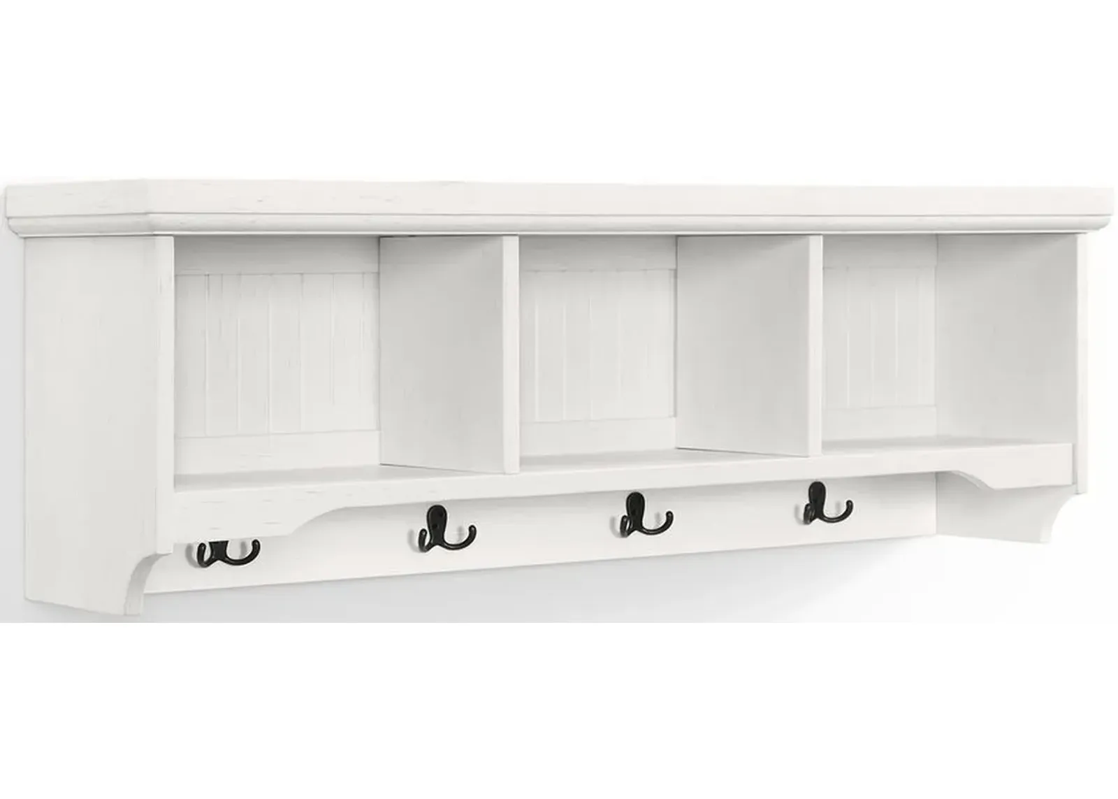 Crosley Furniture® Seaside Distressed White Storage Shelf