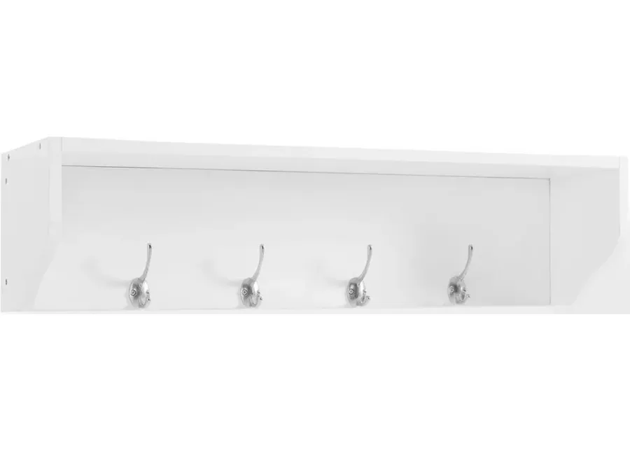 Crosley Furniture® Harper White Entryway Shelf