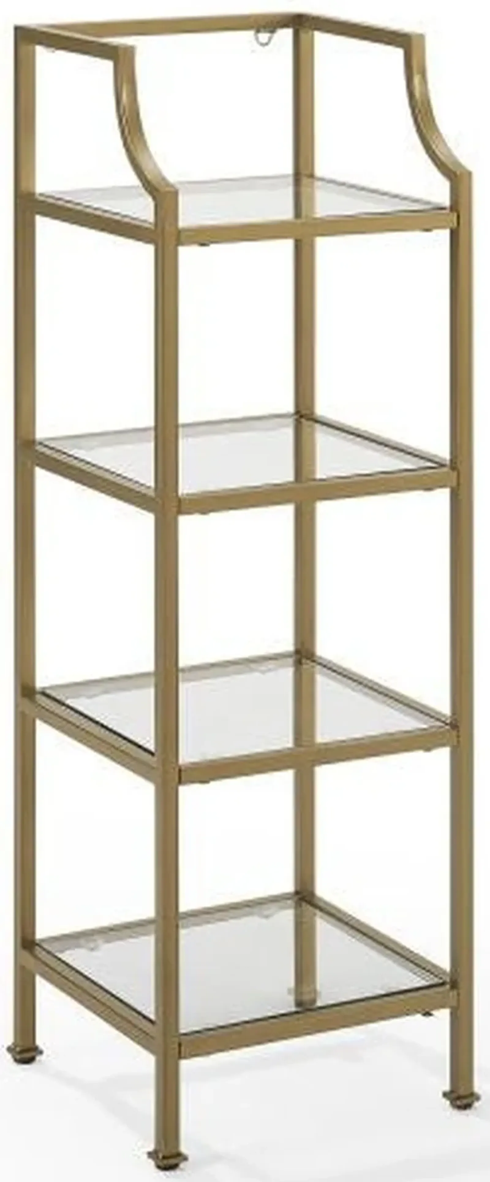 Crosley Furniture® Aimee Soft Gold Short Etagere