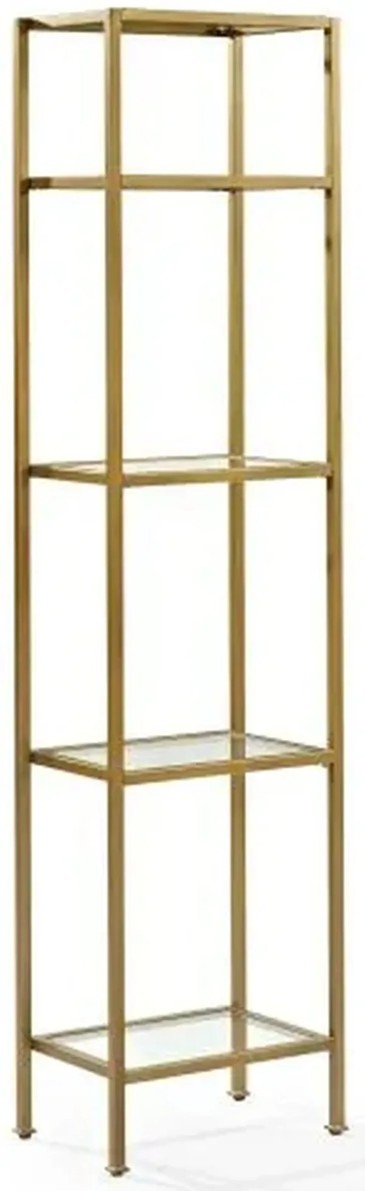 Crosley Furniture® Aimee Soft Gold Narrow Etagere