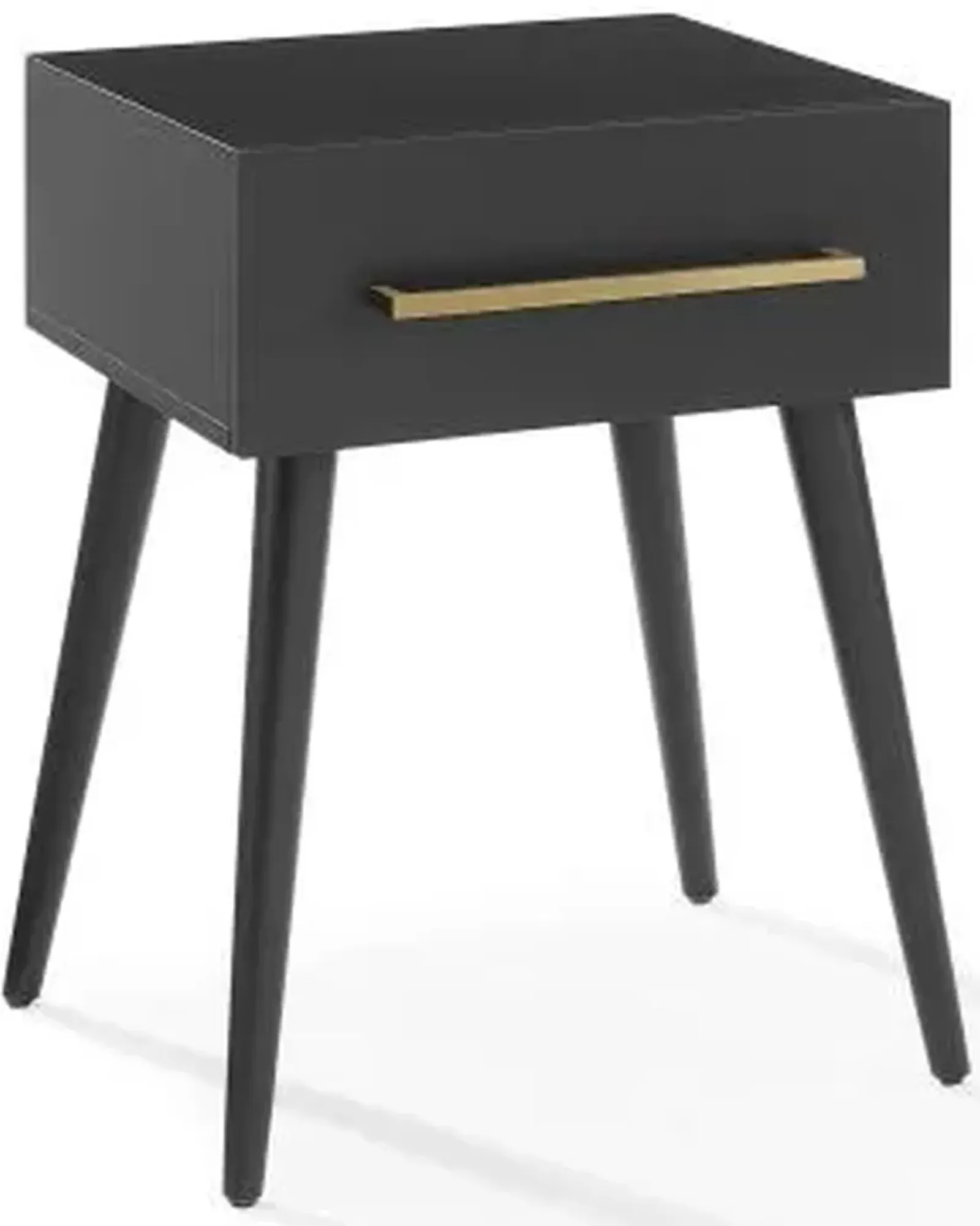 Crosley Furniture® Everett Matte Black End Table