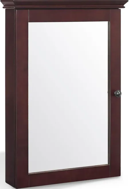 Crosley Furniture® Lydia Espresso Mirrored Wall Cabinet