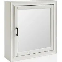 Crosley Furniture® Tara White Mirrored Wall Cabinet