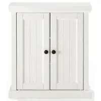 Crosley Furniture® Seaside Distressed White Wall Cabinet