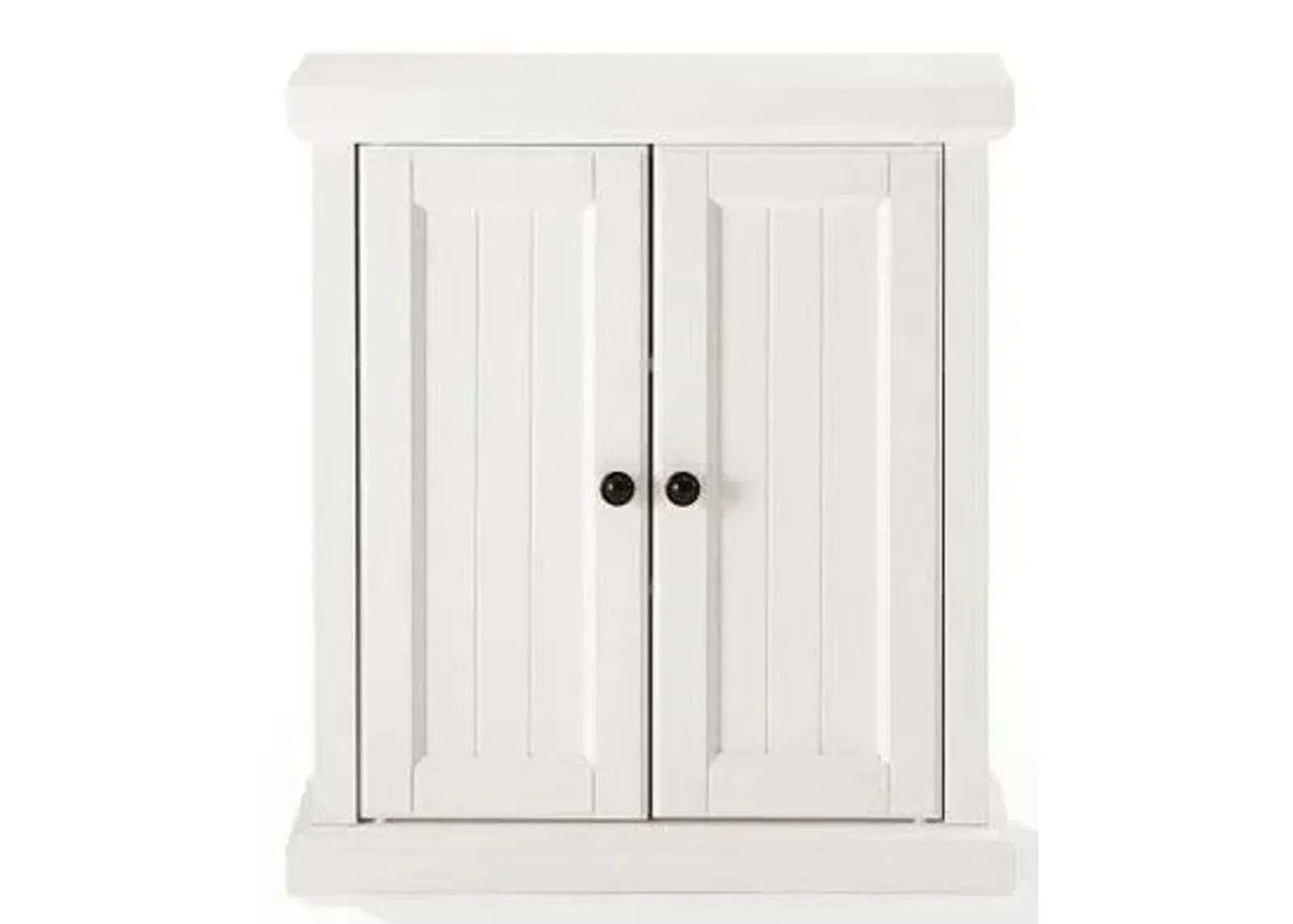 Crosley Furniture® Seaside Distressed White Wall Cabinet