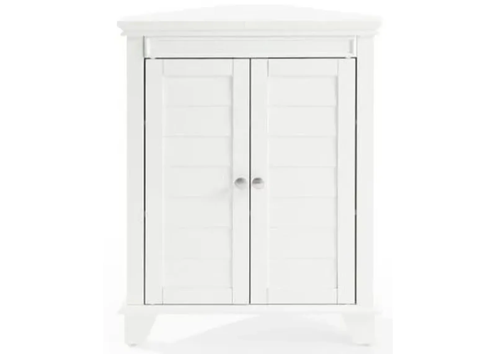 Crosley Furniture® Lydia White Corner Cabinet