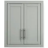 Crosley Furniture® Savannah Gray Wall Accent Cabinet