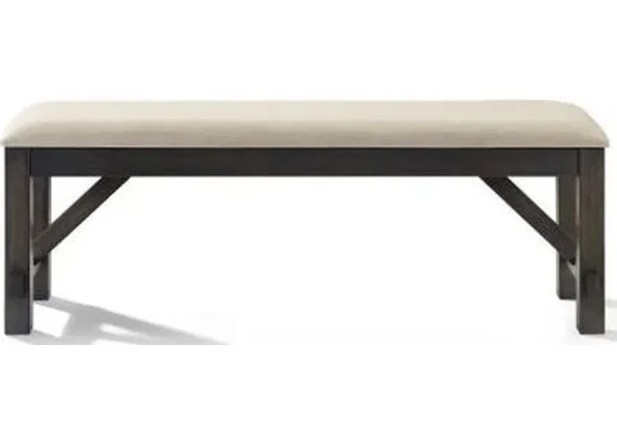 Crosley Furniture® Hayden Creme/Slate Dining Bench