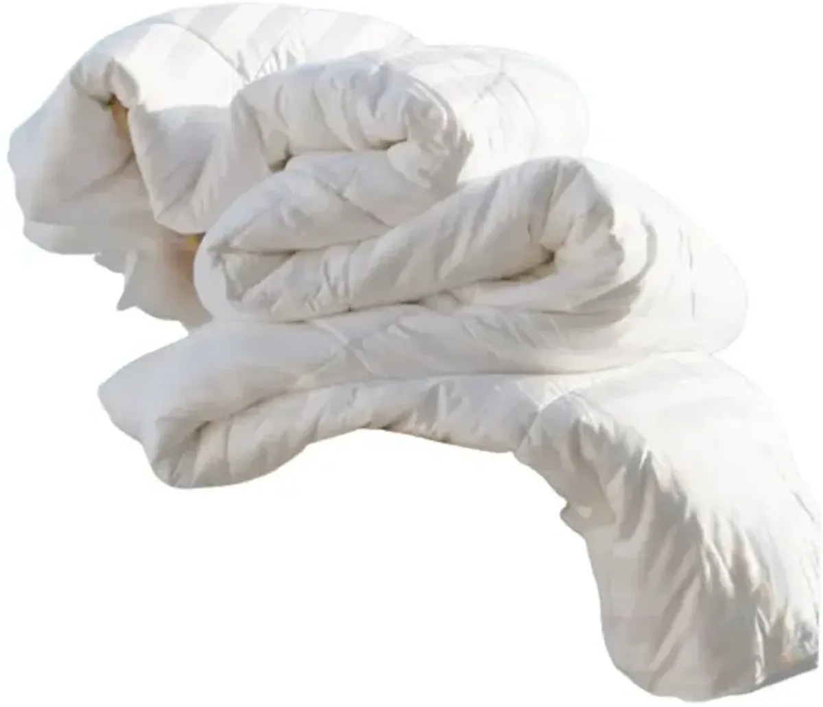 Cariloha Perfectly Soft White King Mid-Loft Bamboo Duvet Comforter