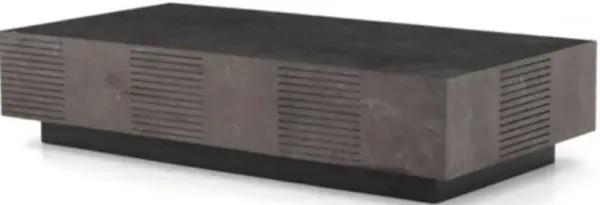 Four Hands Masera Black Rectangular Coffee Table