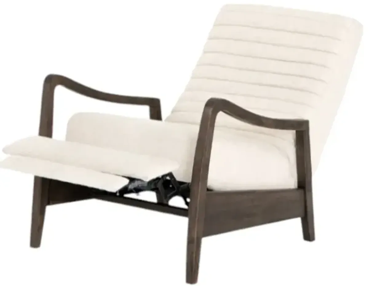 Four Hands Chance Linen Natural Manual Recliner