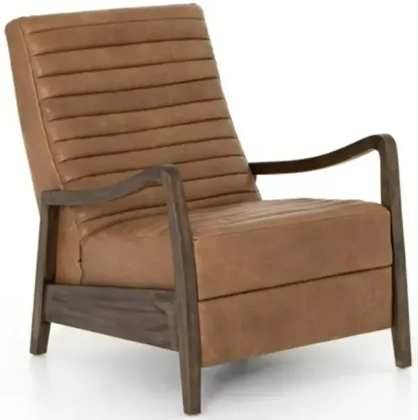 Four Hands Chance Warm Taupe Dakota Recliner