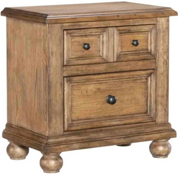 Legacy Classic Vintage Market Barnwood Oak Nightstand