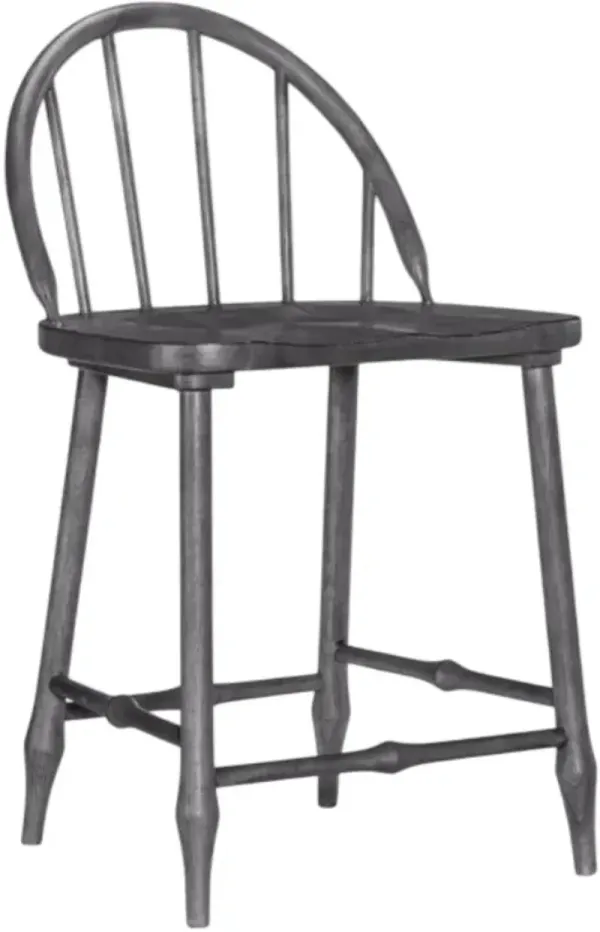 Legacy Classic Vintage Market Kettle Black Windsor Counter Stool