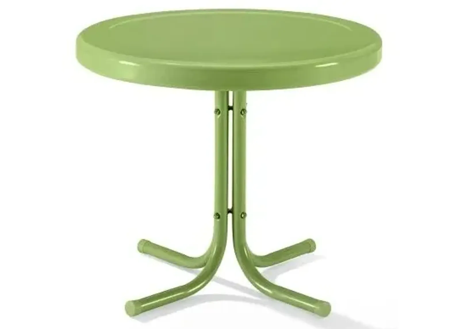 Crosley Furniture® Griffith Pastel Green Satin Outdoor Metal Side Table