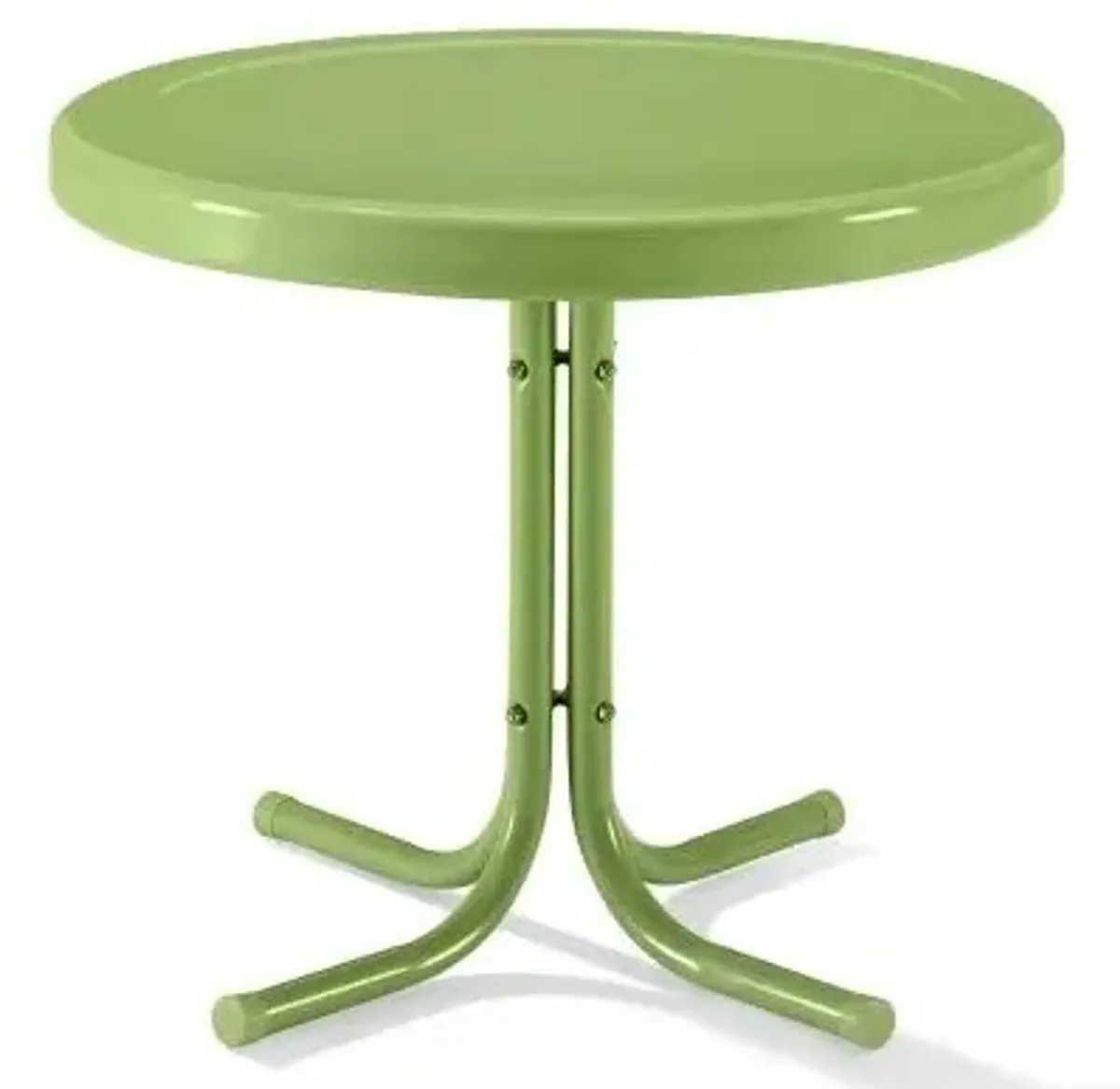 Crosley Furniture® Griffith Pastel Green Satin Outdoor Metal Side Table