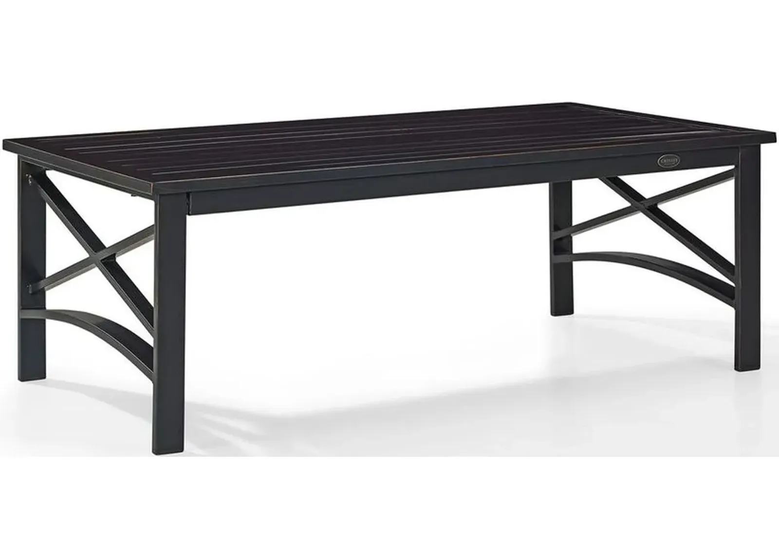 Crosley Furniture® Kaplan Oil Rubbed Bronze Outdoor Coffee Table