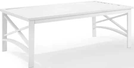 Crosley Furniture® Kaplan White Outdoor Coffee Table