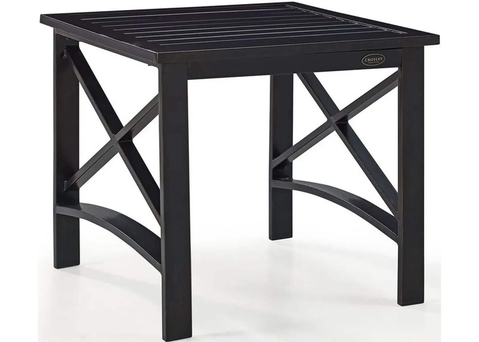 Crosley Furniture® Kaplan Oil Rubbed Bronze Outdoor Side Table