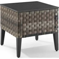 Crosley Furniture® Prescott Brown Outdoor Wicker Side Table