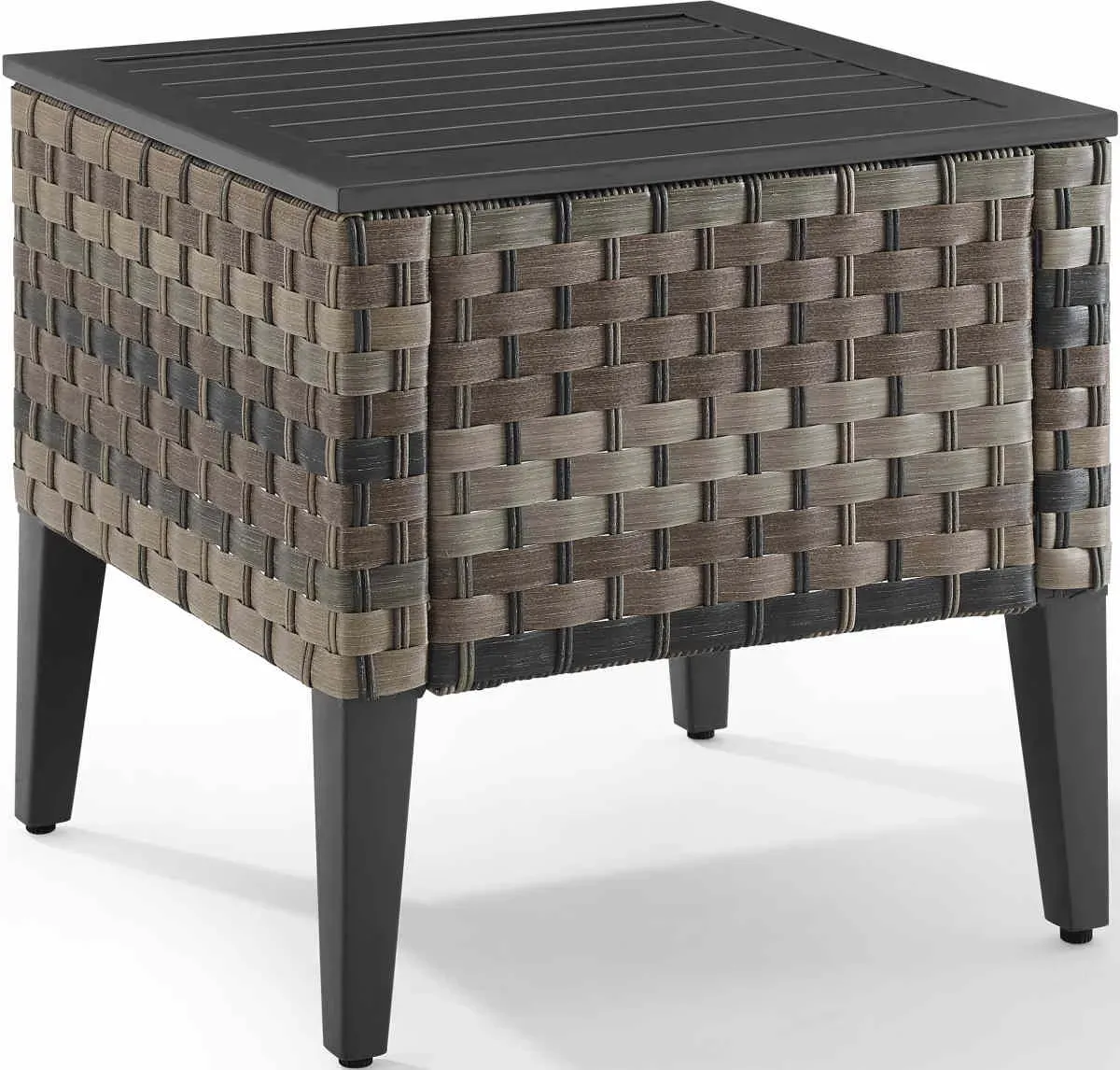 Crosley Furniture® Prescott Brown Outdoor Wicker Side Table