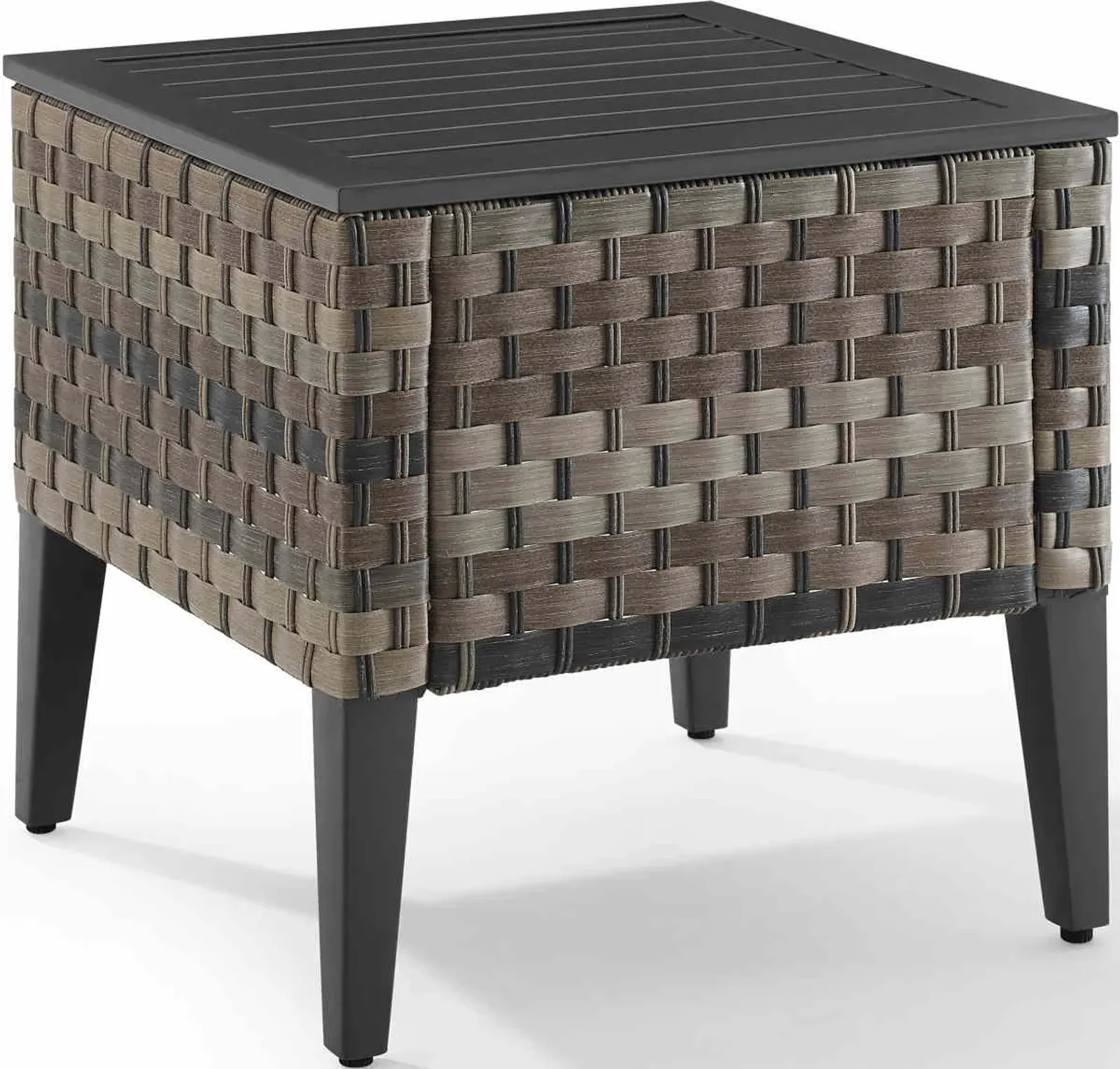 Crosley Furniture® Prescott Brown Outdoor Wicker Side Table