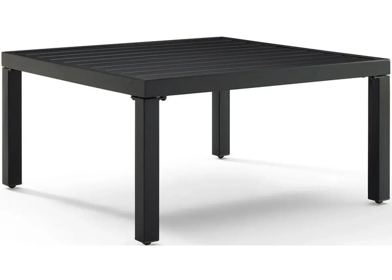 Crosley Furniture® Piermont Matte Black Outdoor Sectional Coffee Table