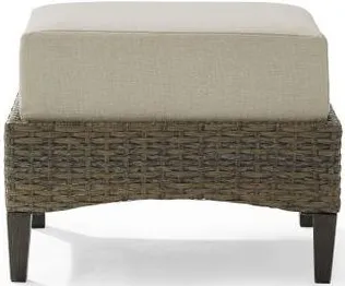 Crosley Furniture® Rockport Wicker Outdoor Ottoman