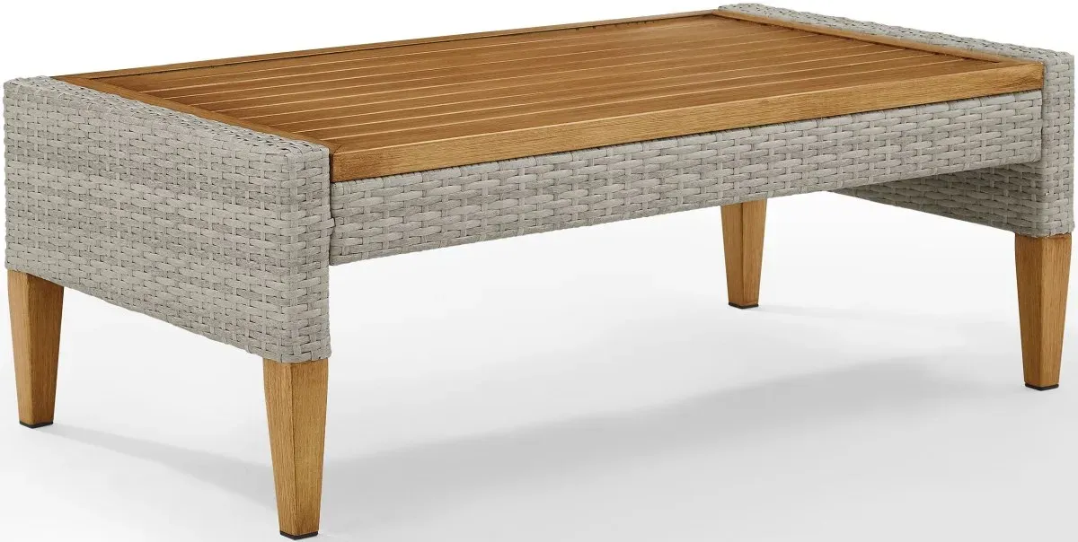 Crosley Furniture® Capella Gray/Acorn Outdoor Coffee Table