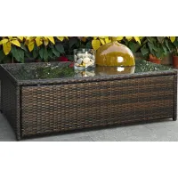 Crosley Furniture® Palm Harbor Brown Outdoor Wicker Coffee Table