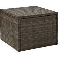 Crosley Furniture® Palm Harbor Brown Outdoor Wicker Coffee Sectional Table