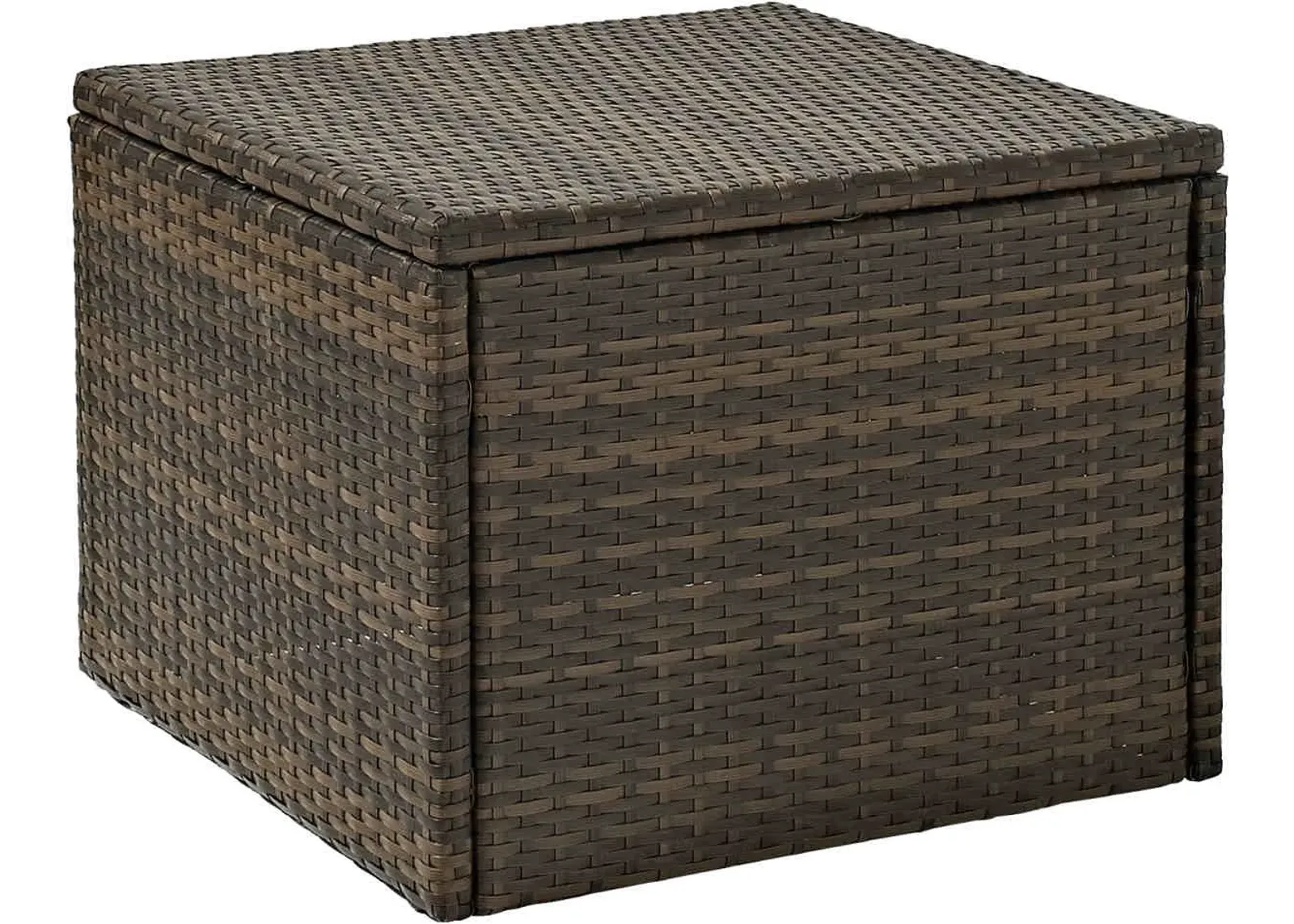 Crosley Furniture® Palm Harbor Brown Outdoor Wicker Coffee Sectional Table