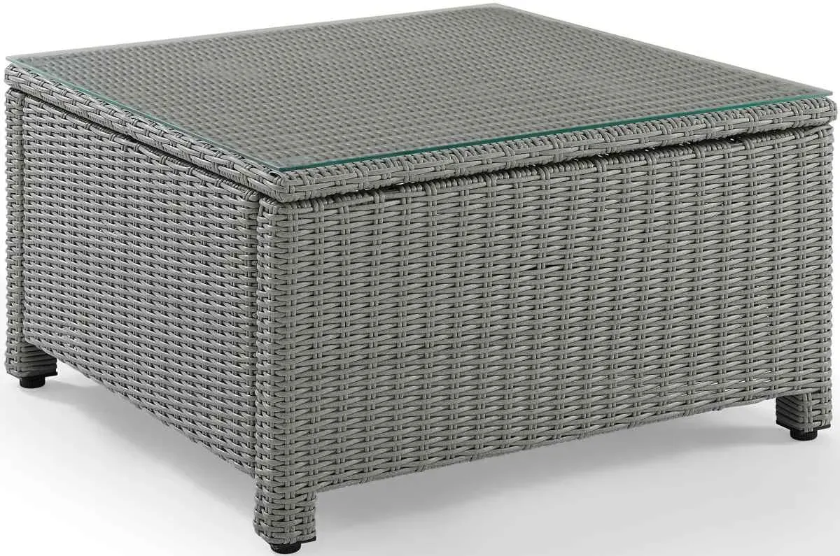 Crosley Furniture® Bradenton Gray Outdoor Sectional Coffee Table