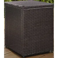 Crosley Furniture® Palm Harbor Brown Outdoor Wicker Side Table