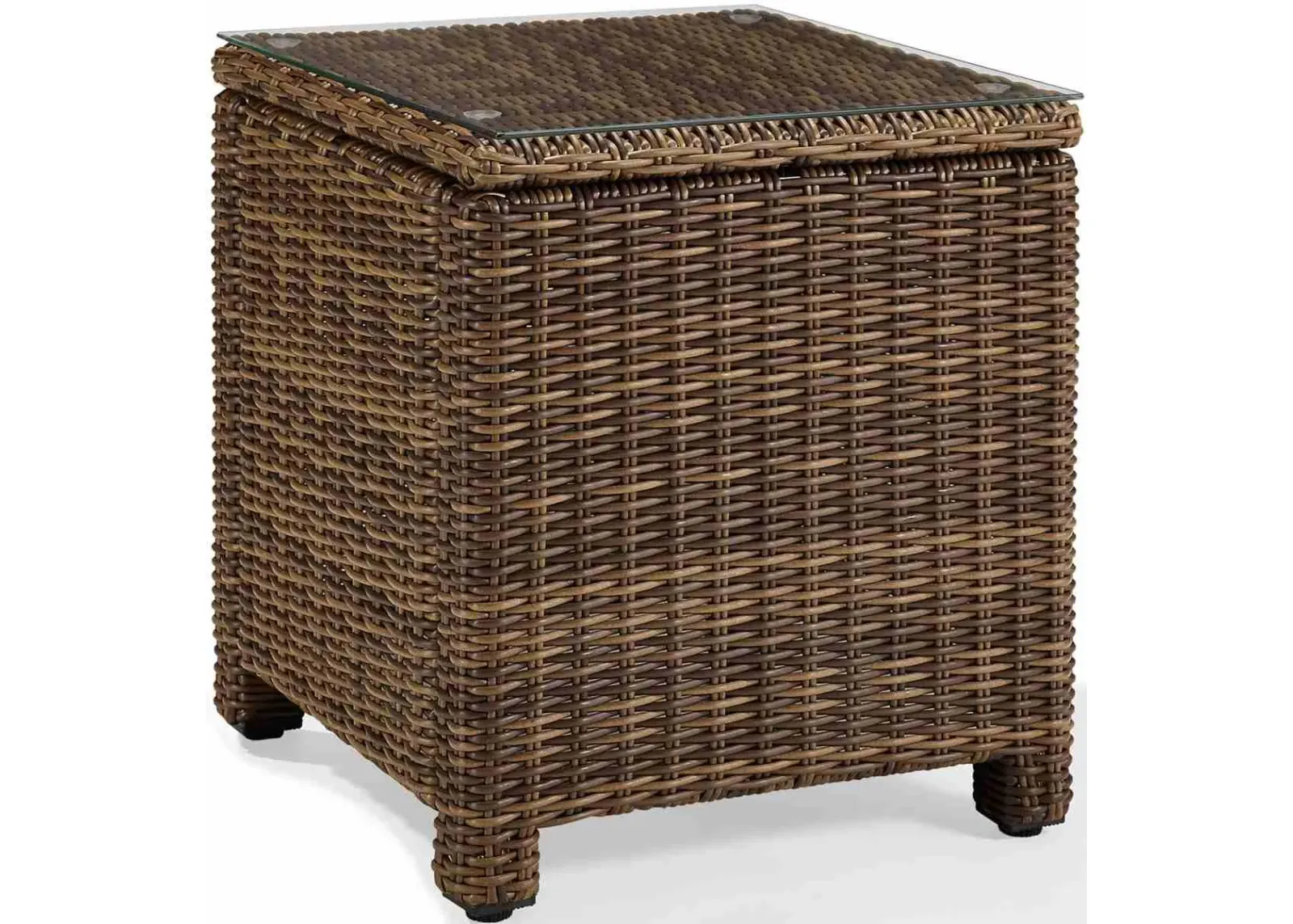 Crosley Furniture® Bradenton Weathered Brown Outdoor Side Table