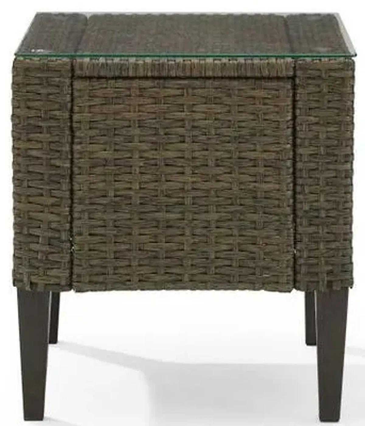 Crosley Furniture® Rockport Wicker Outdoor Side Table